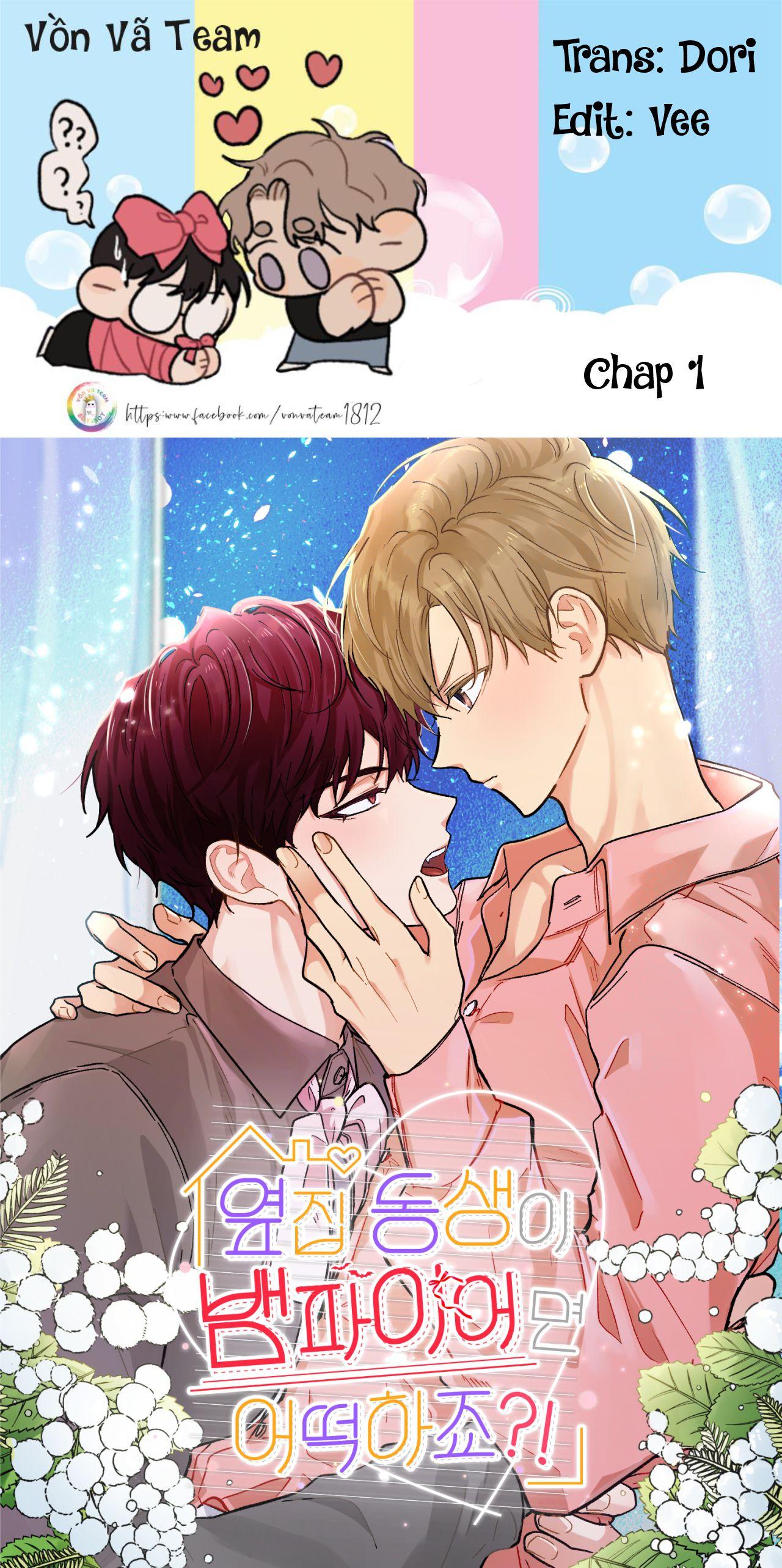 Nếu Như Cậu Bạn Hàng Xóm Là Vampire? - Chapter 1
