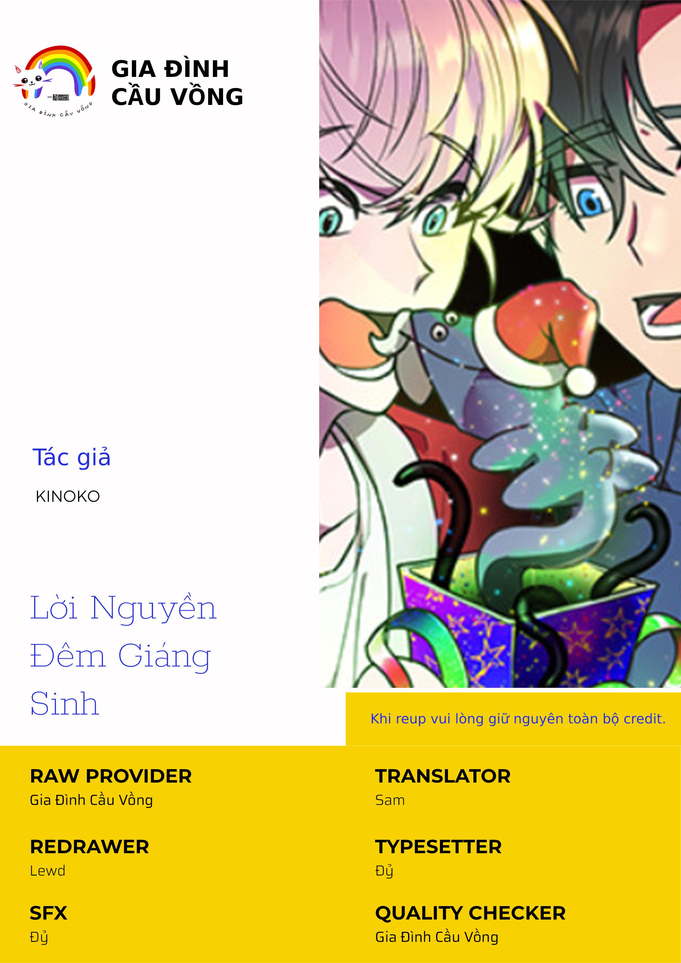 (GDCV) LỜI NGUYỀN ĐÊM GIÁNG SINH - Chapter 1