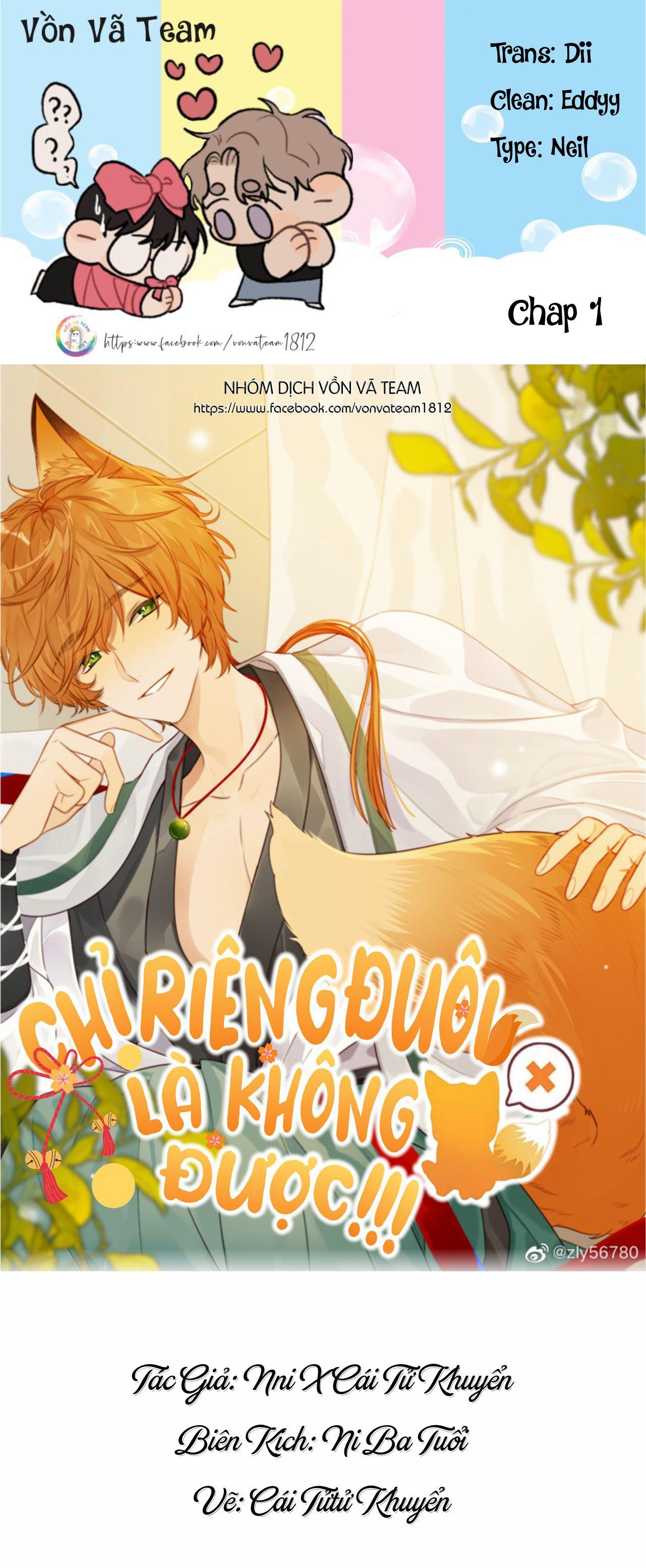 Chỉ Riêng Đuôi Là Không Được!!! - Chapter 1