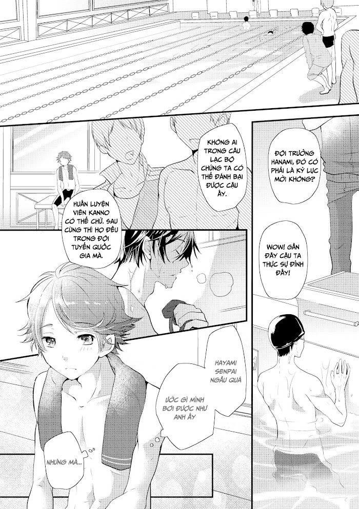 Mối tình nguy hiểm tại CLB bơi lội ( Oneshot ) - Chapter 1