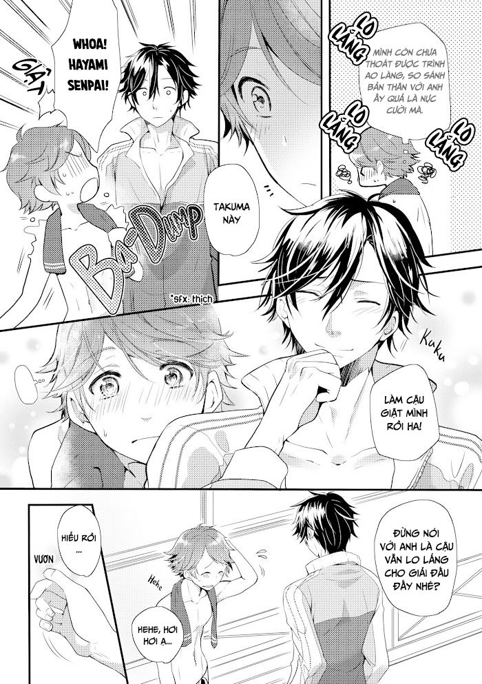Mối tình nguy hiểm tại CLB bơi lội ( Oneshot ) - Chapter 1