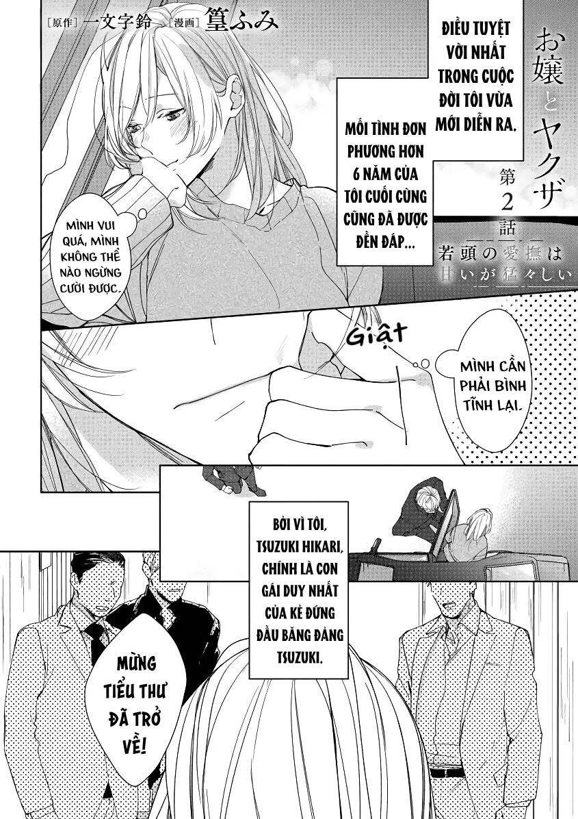 Sự Vuốt Ve Của Thiếu Nữ Trẻ Và Chàng Yakuza Thật Ngọt Ngào - Chapter 2