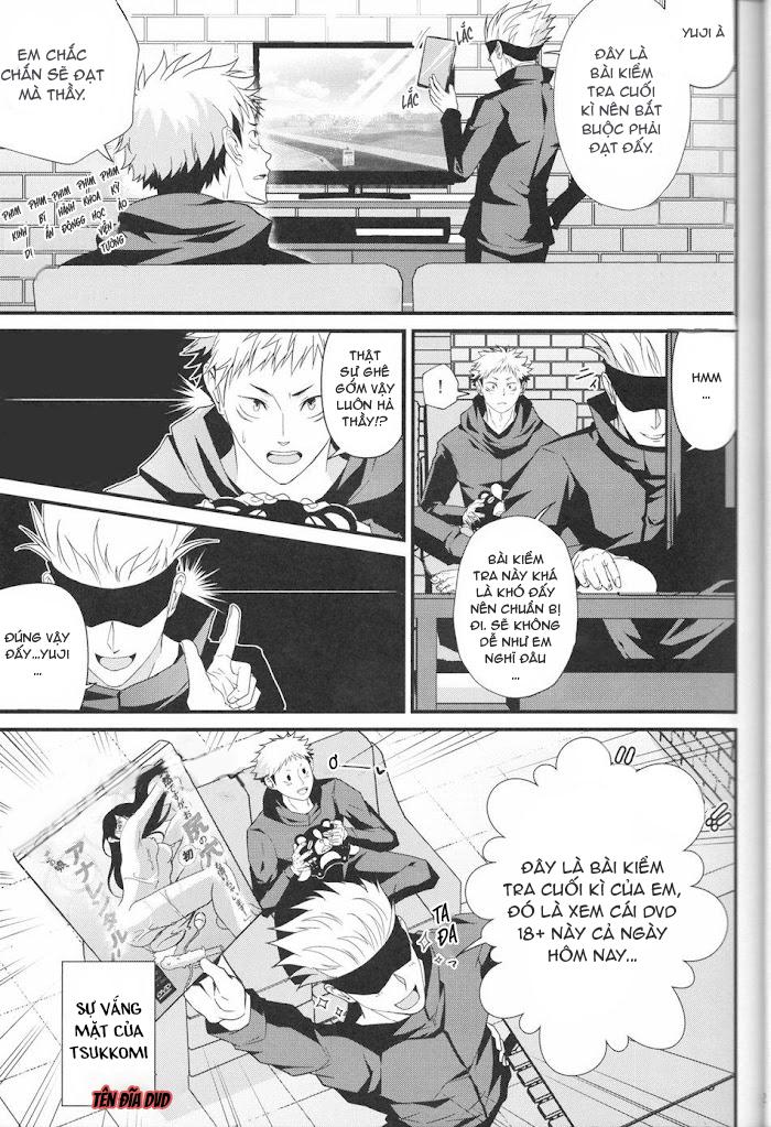 BÀI KIỂM TRA CUỐI KÌ CỦA THẦY GOJO - Chapter 1