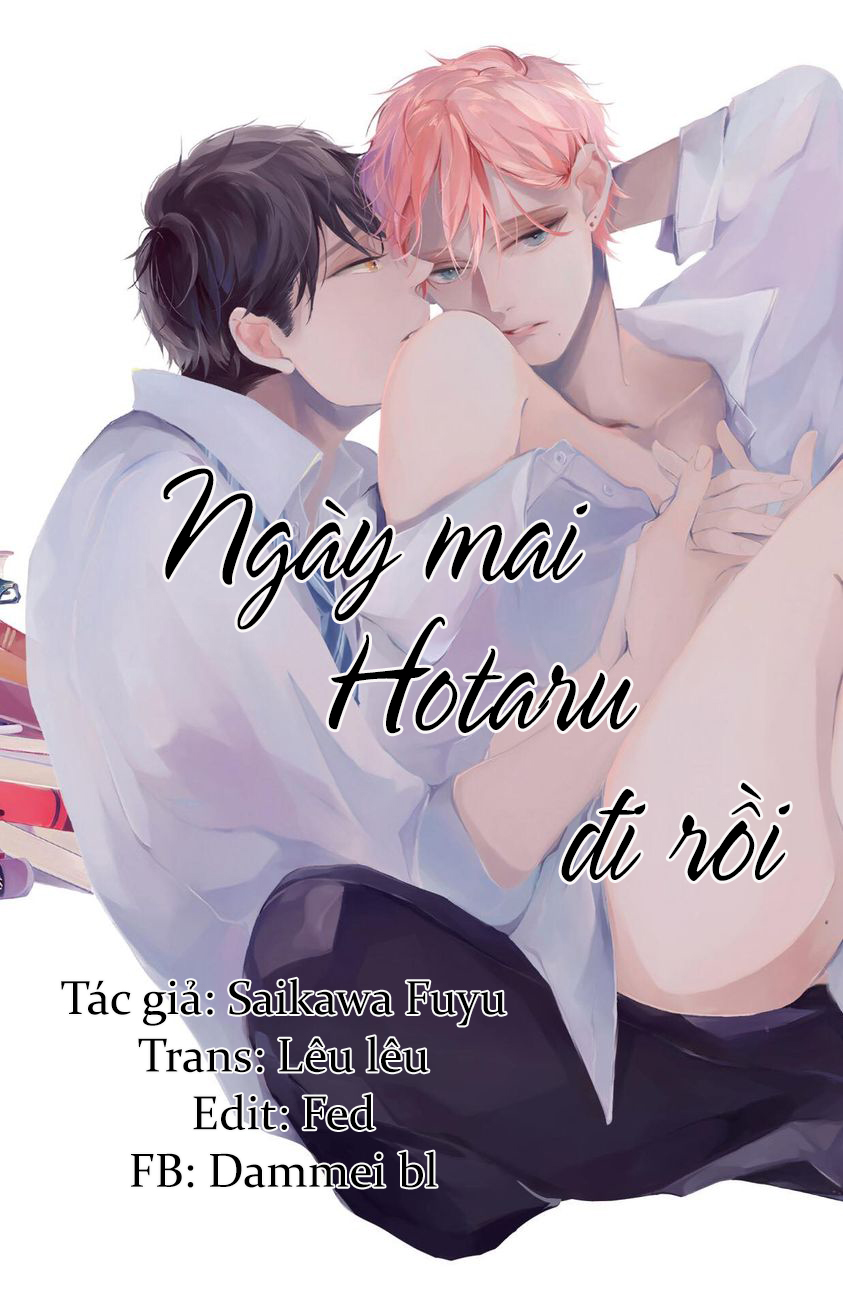 NGÀY MAI HOTARU ĐI RỒI (FULL) - Chapter 2