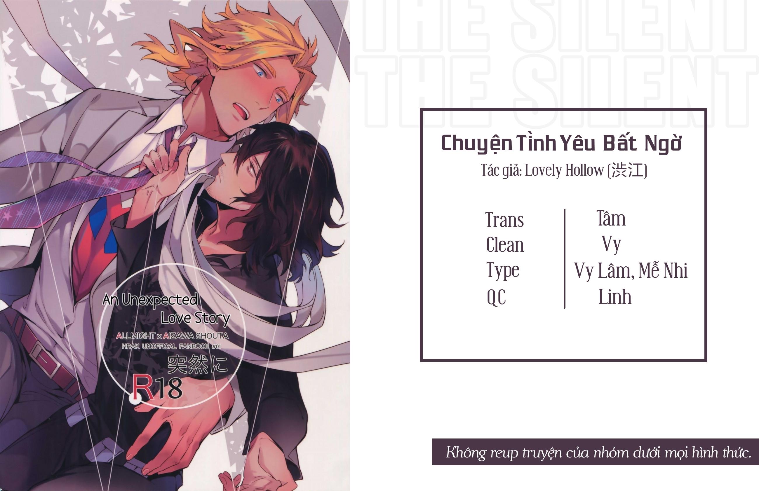 CHUYỆN TÌNH YÊU BẤT NGỜ - Chapter 1