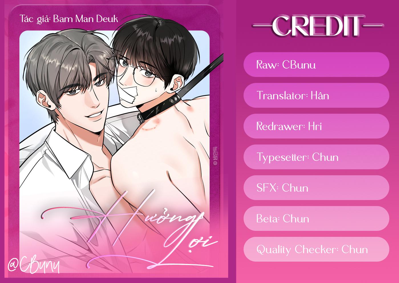 (CBunu) Hưởng Lợi - Chapter 0