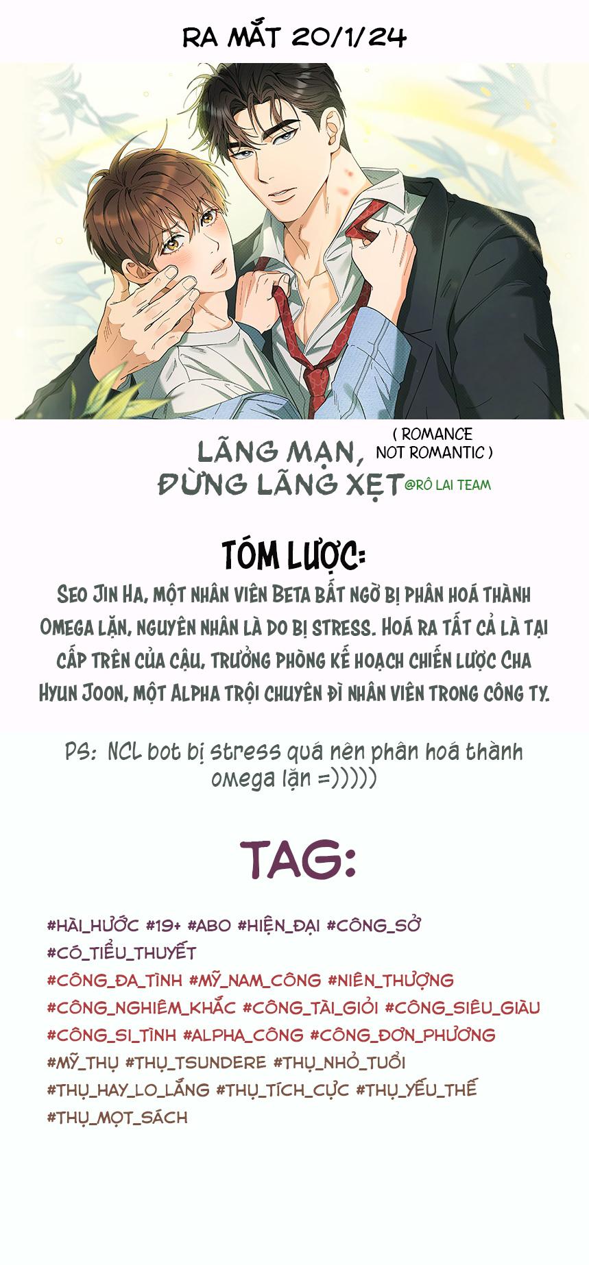 LÃNG MẠN ĐỪNG LÃNG XẸT - Chapter 0