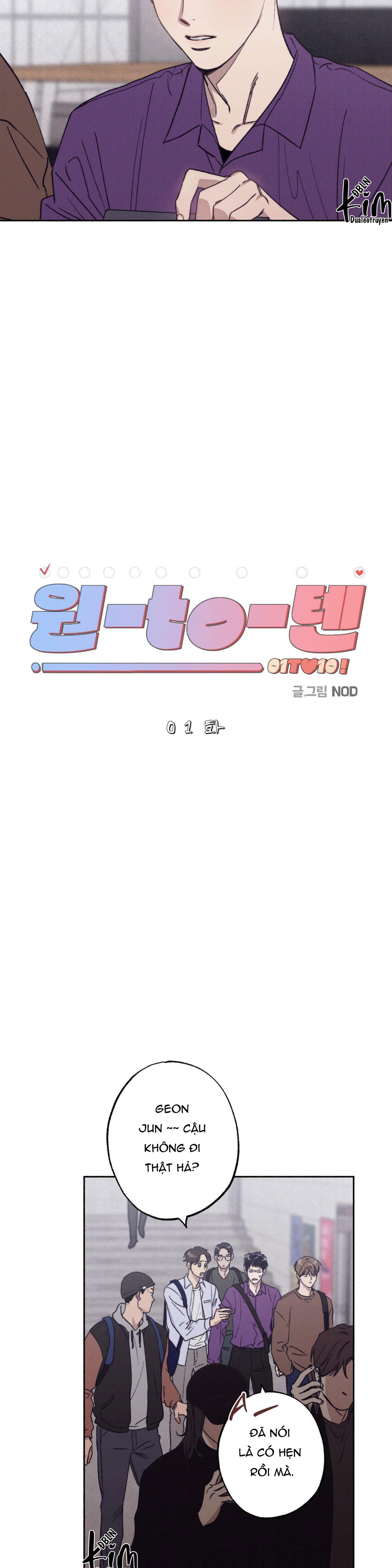 TỪ 1 ĐẾN 10 - Chapter 1