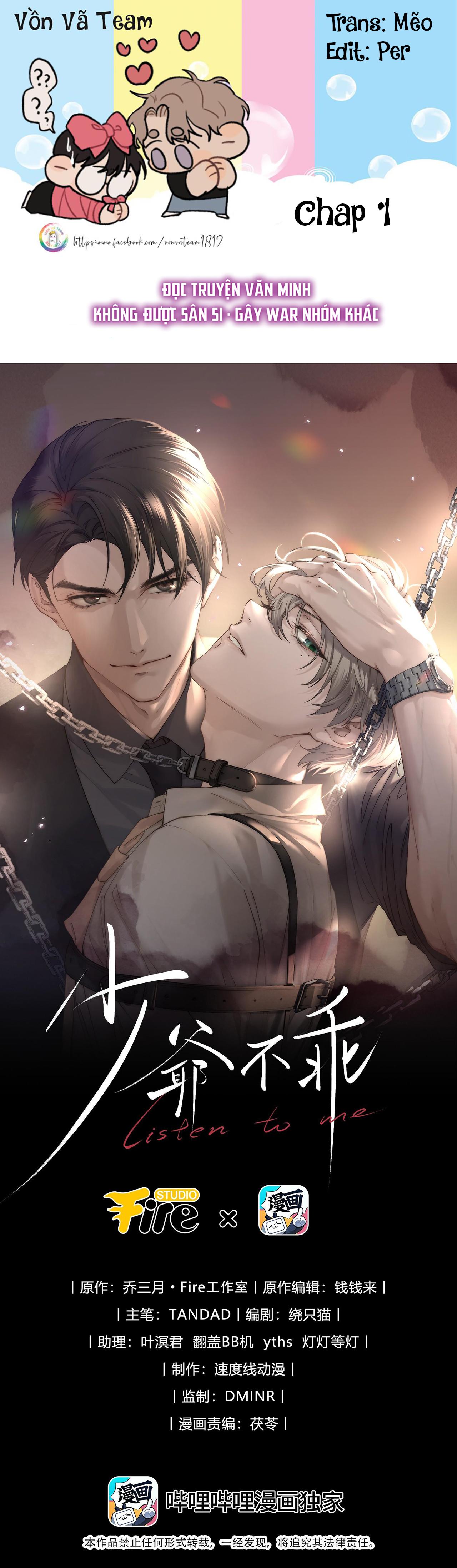 (END) Thiếu Gia Hư Hỏng - Chapter 1