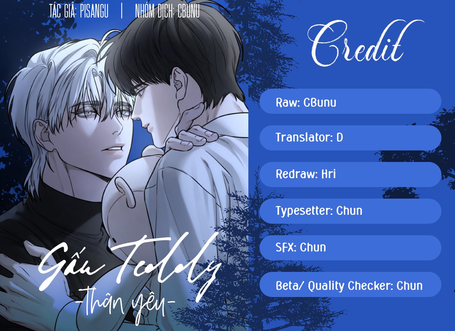 (CBunu) Gấu Teddy thân yêu - Chapter 2