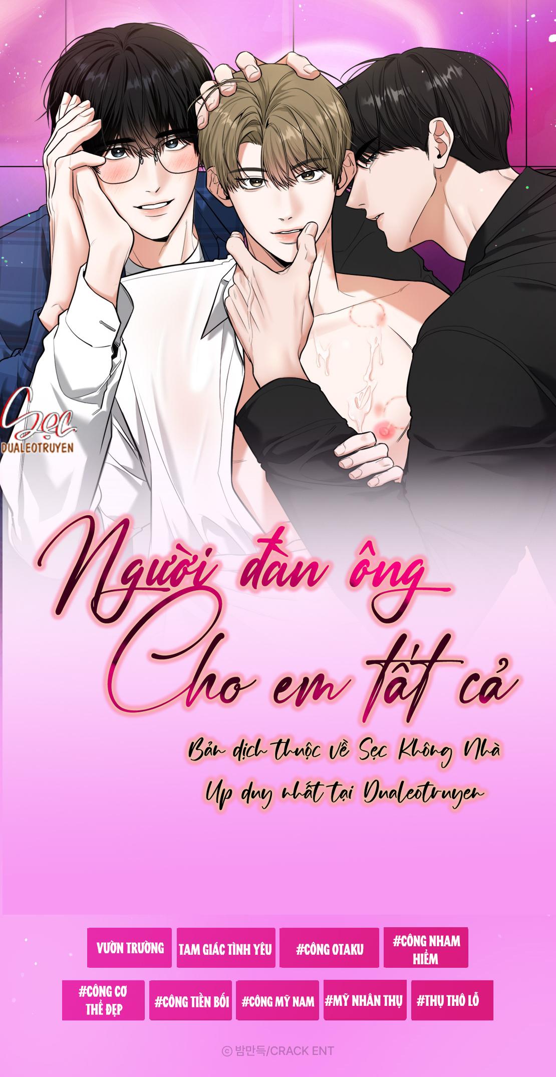 NGƯỜI ĐÀN ÔNG CHO EM TẤT CẢ - Chapter 0
