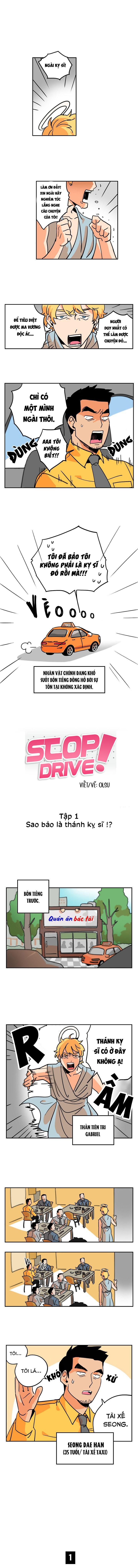 Dừng Lại, Tài Xế - Chapter 1