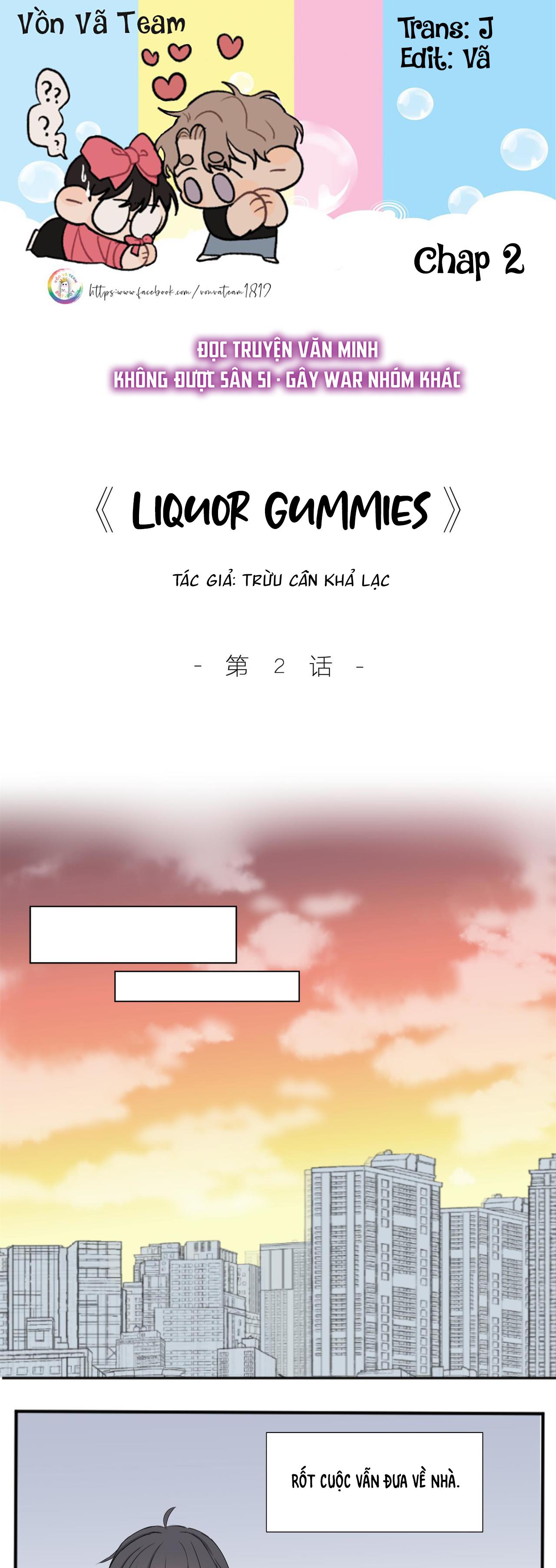 Liquor Gummies - Chapter 2